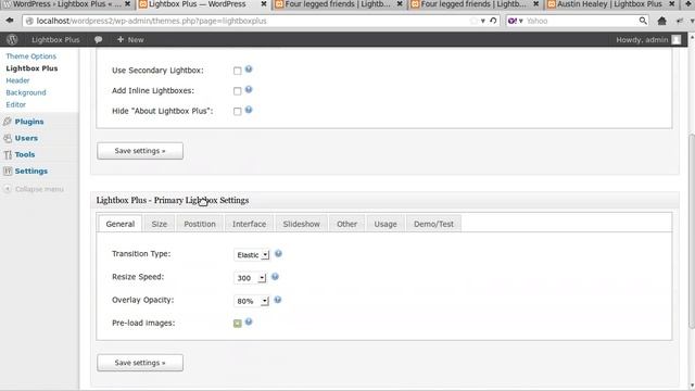 Lightbox Plus gallery. how to open WordPress gallery images in a light box. смотреть онлайн