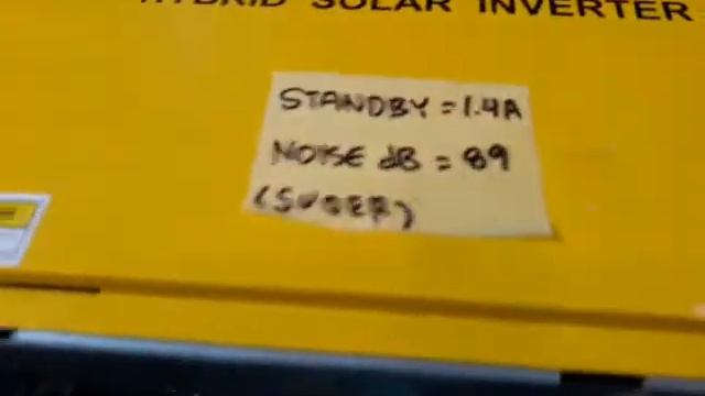 Noise Fan dB Testing stanby idle current testing AGS , MPP, SUOER inverter смотреть онлайн