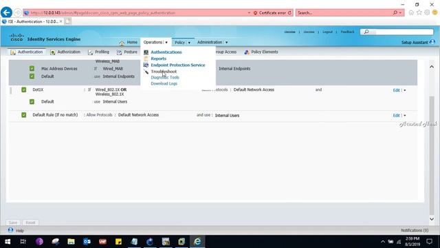 how to configure cisco ise for MAB Mac Authentication Bypass смотреть онлайн