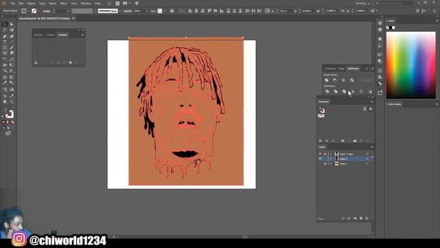 Juice WRLD - GRIME! - Step By Step Full Video Tutorial ( ADOBE ILLUSTRATOR ) смотреть онлайн