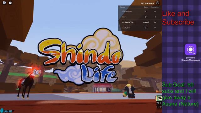 Shindo Life, (SCROLL FARM) KURAMA GEN 1 смотреть онлайн