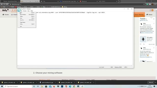 How to Mine Ethereum with GMiner Pool ethermine Wallet Exodus 2021 смотреть онлайн