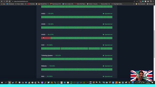 HAMSHACK HOTLINE - SERVICE STATUS- HHUS,HHUX,HHX,HHAP,HHEU смотреть онлайн