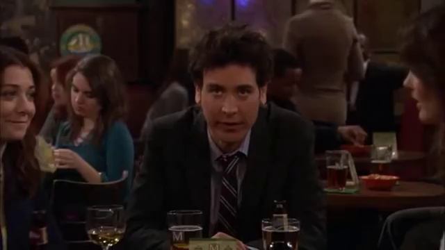 How I Met Your Mother S06E18 guys make fun of Robyns new pet boyfriend смотреть онлайн