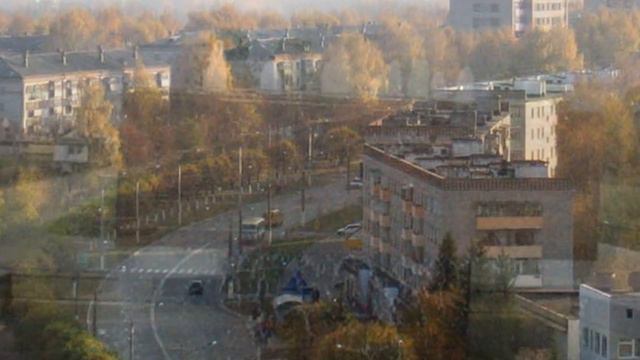Новочебоксарск. Виды центра города. смотреть онлайн