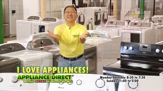White Porcelain! Appliance Direct! смотреть онлайн