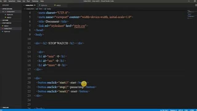 CREATE STOPWATCH USING HTML, CSS, JAVASCRIPT | ENGLISH DUBBED | Knowledge and information смотреть онлайн