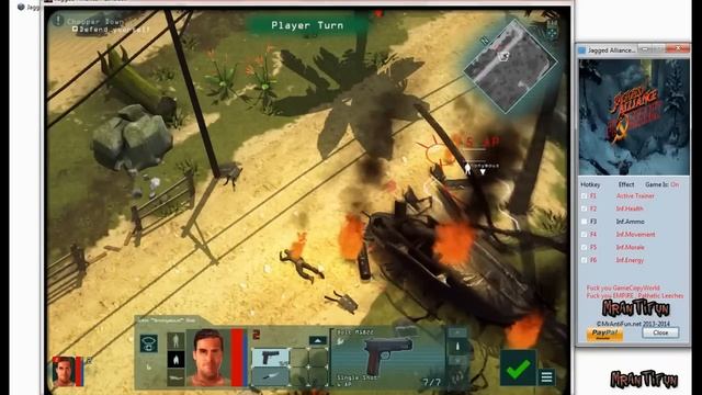 Jagged Alliance Flashback V1.00 Trainer +5 смотреть онлайн