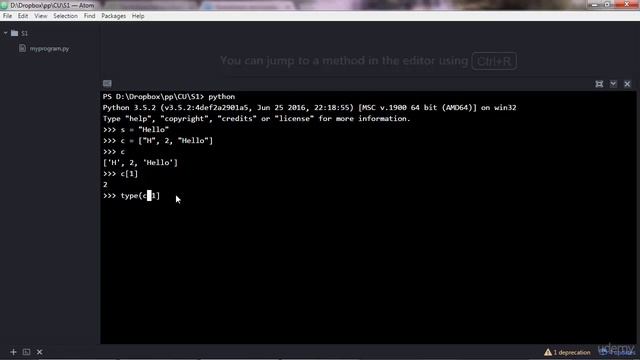 The Python Mega Course: Build 10 Real World Applications | 016 Lists смотреть онлайн