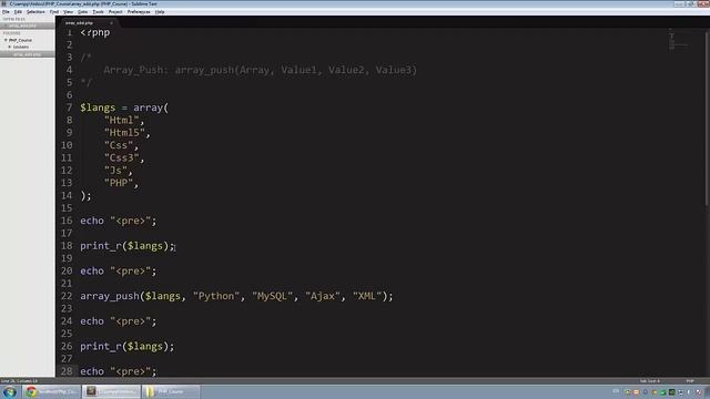 [ Learn PHP 5 In Arabic ] #37 - Array Methods - Add Items смотреть онлайн