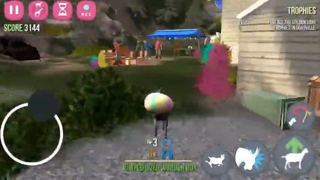 How to unlock Easter goat in goat simulator ( iOS iPhone iPad android ) and some Easter fun смотреть онлайн