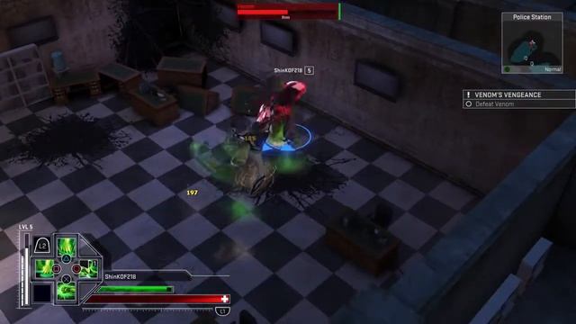 Marvel Heroes Omega Venom boss fight смотреть онлайн