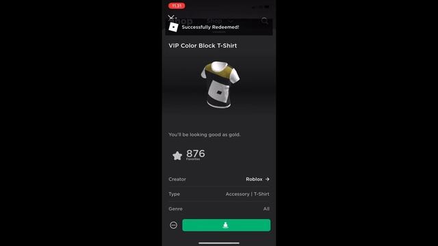 HOW TO GET THIS VIP SHIRT BY A QR CODE (Roblox Free Accessories Tutorial) смотреть онлайн