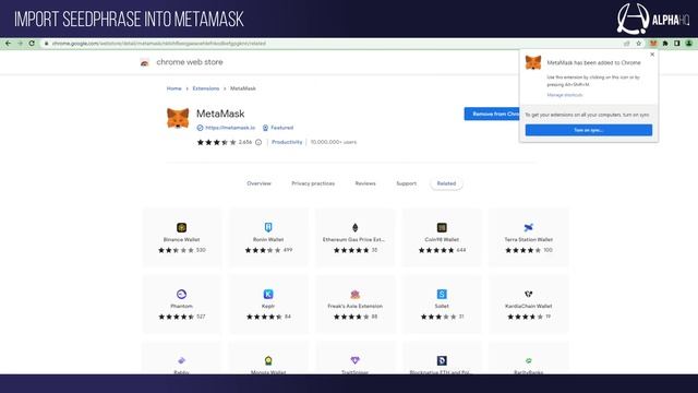 AHQ Import Seed Phrase смотреть онлайн