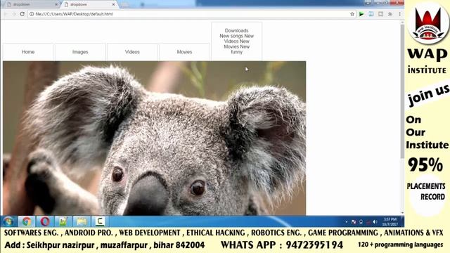 css dropdown menu смотреть онлайн