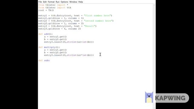 Python Calculator Using Tkinter смотреть онлайн