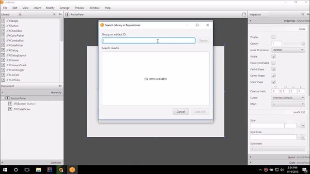 How to add libraries to JavaFX Gluon Scene Builder смотреть онлайн
