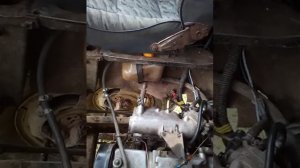 УАЗ с двигателем ВАЗ. Кабина, кузов, колеса, рулевое.