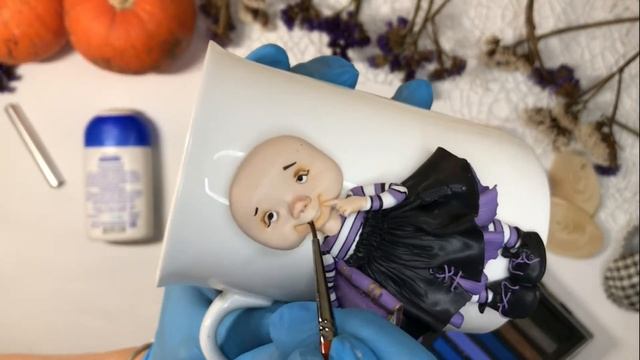 Мастер-класс по лепке ведьмочки Enaidsworld смотреть онлайн