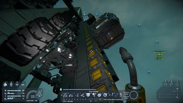 Space Engineers - Building an Orbital Tether / Space Elevator in Survival смотреть онлайн