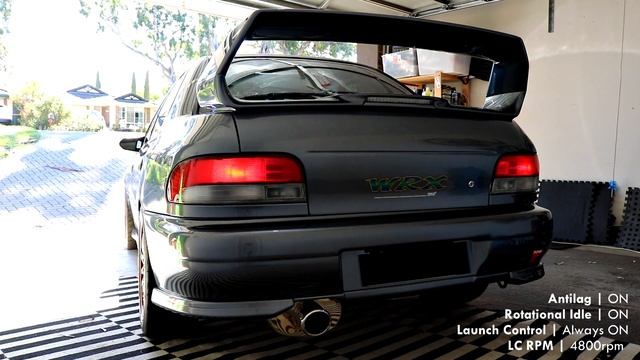 GC8 WRX STI Antilag Testing (Take 2!) - Rotational Idle and Launch Control смотреть онлайн