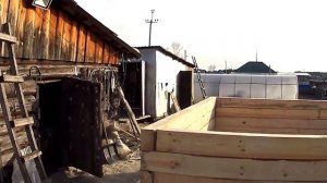 Сруб бани из бруса Строим сами по простомуLog cabin from a bar We build ourselves in a simple way