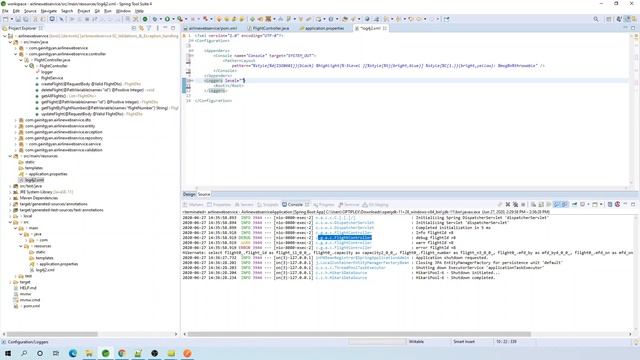 18 Logging Implementation in Restful Web services Using Spring Boot смотреть онлайн