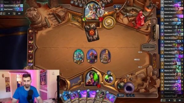 My Best Curse Warlock Deck EVER YET At Ranked WILD Mini-Set Festival of Legends | Hearthstone