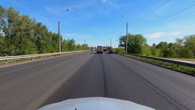 В Самаре на Южном шоссе уложили асфальт, но ограничение оставили смотреть онлайн