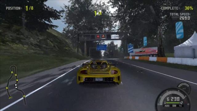 Need For Speed Prostreet: Porsche Carrera GT Speed Run (PC ULTRA 4k 60FPS)