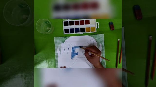 занятие для рисования День единства смотреть онлайн