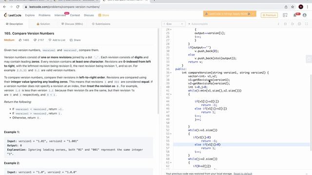 165. Compare Version Numbers смотреть онлайн
