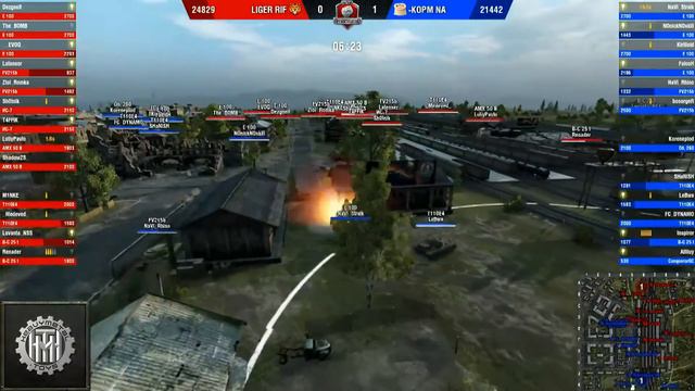 Абсолютное превосходство LGTER RIF vs -KOPM NA Четыре боя смотреть онлайн