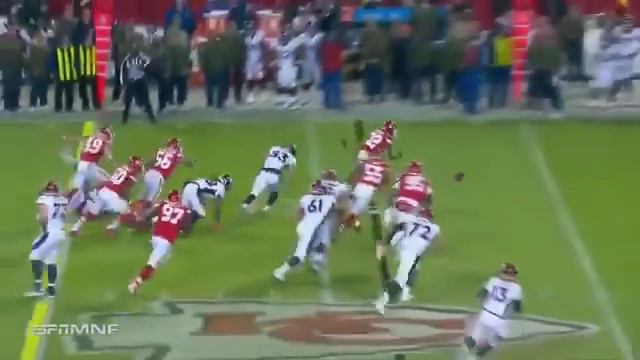 Marcus Peters fumble return for a TD смотреть онлайн