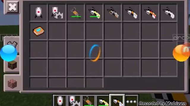 Обзор мода portal gun для minecraft pe 0.10.x смотреть онлайн