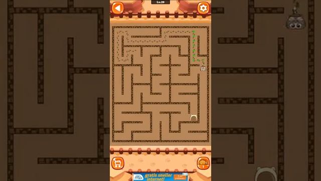 Maze Cat Rookie Level 29 смотреть онлайн