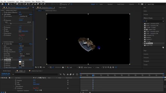 Креативна ідея створення візуального ефекту у After Effect | Туторіал смотреть онлайн