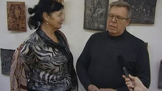 Андрей Яковлев представил творческие работы на персональной выставке смотреть онлайн