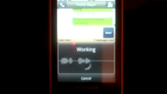 Android 2.1 on Samsung Moment plus Live Wallpaper смотреть онлайн
