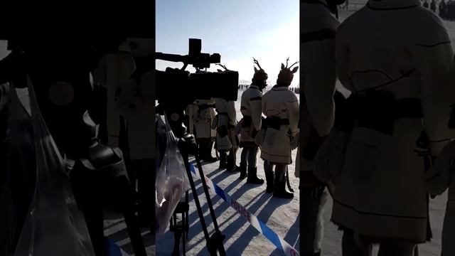 Рогатая охрана Праздника снега в Хайларе, Хулун-Буир, АРВМ, Китай смотреть онлайн