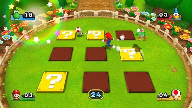 Mario Party 9◆Solo Mode #181 Yoshi◆Toad Road смотреть онлайн