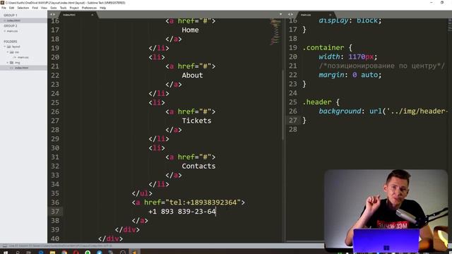[2023] Основы верстки сайта с нуля! HTML5 и CSS3 - верстка макета смотреть онлайн