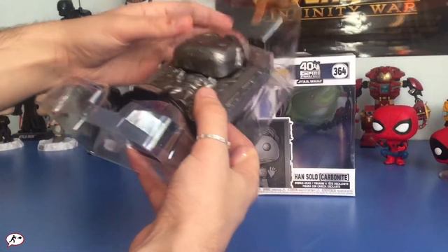 HAN SOLO CARBONITE FUNKO POP UNBOXING смотреть онлайн