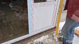 Пластиковые двери своими руками.