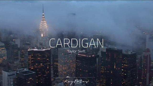 Cardigan — Taylor Swift | KeyNotes Piano Cover смотреть онлайн