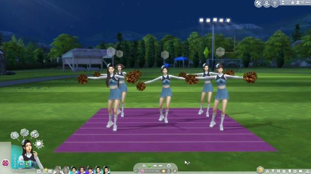 Let's play Cheerleading team | High School Years Expansion Pack. смотреть онлайн