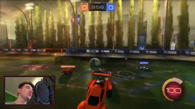 Best Soccer Game Ever! - Rocket League Game! смотреть онлайн