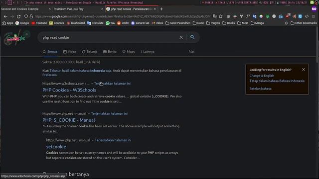 Session & Cookie PHP (Indonesia) смотреть онлайн