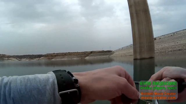 Ловля басса на Кипре. Аспрокреммос 22.05.2018 смотреть онлайн
