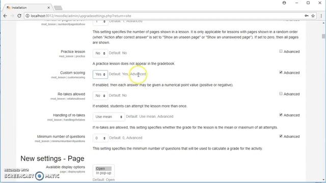 Moodle Admin Account Configuration смотреть онлайн